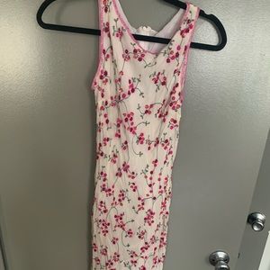 Silk Sequined Midi Dress - never worn